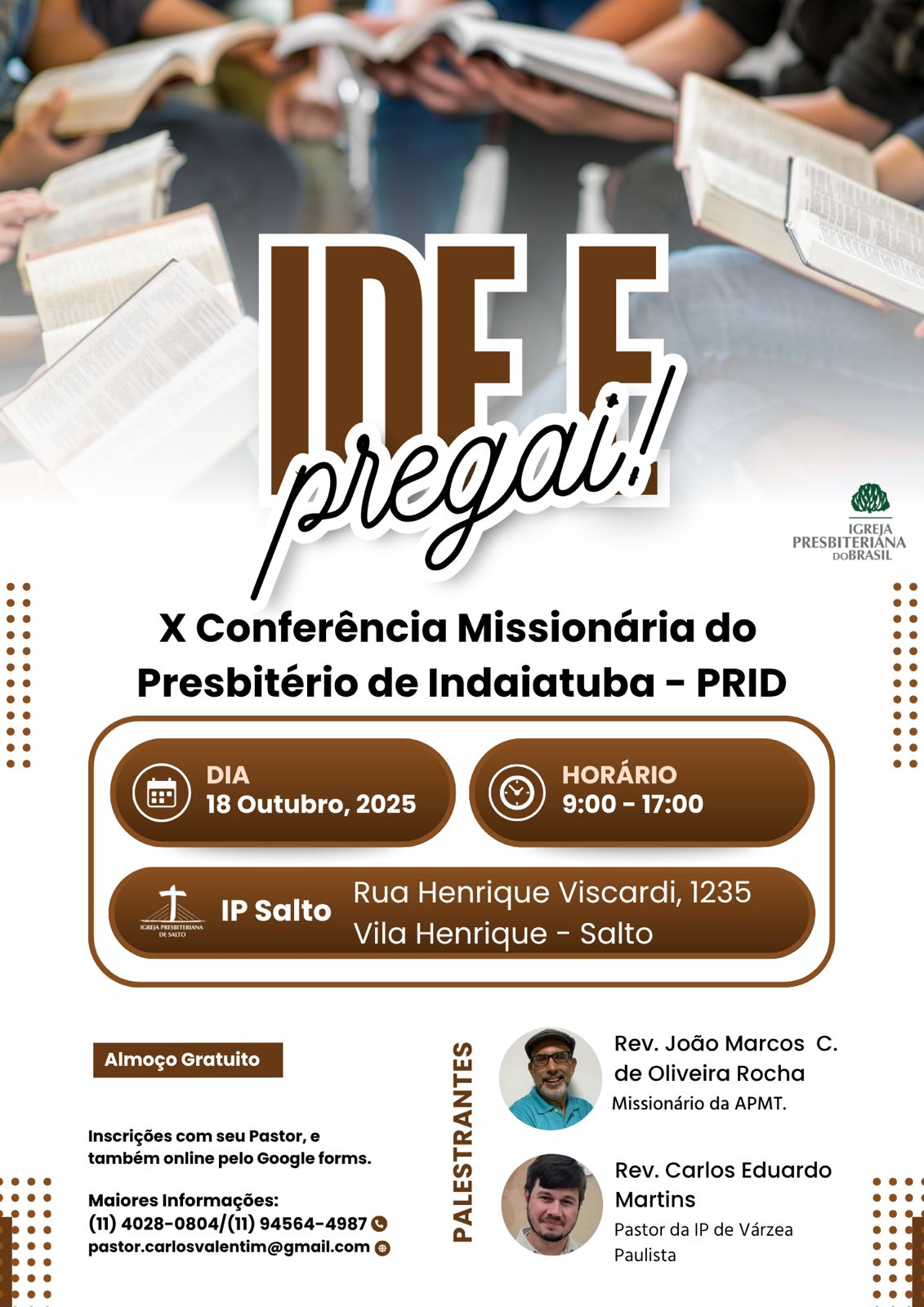 Conferência Missionária - PRID
